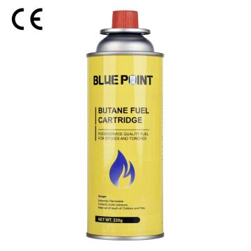 220g Butane Gas Cartridge for Outdoor Use