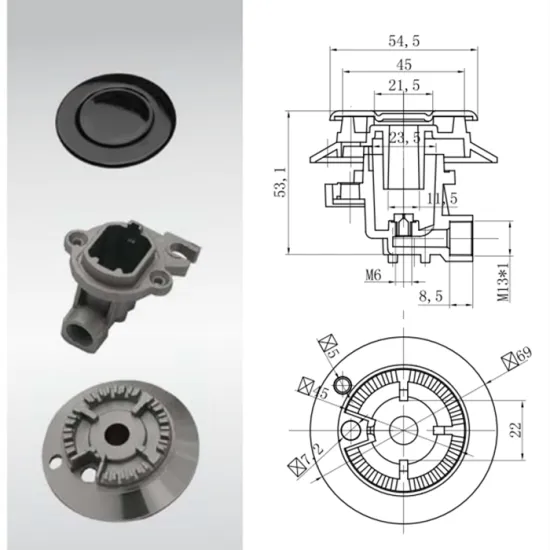 Factory Price LPG Gas Stove Spare Parts - Gas Burner