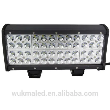 4 ROW Quad LED Light Bar Bottom Bracket Off Road 144W Spot Flood 12 Inches LED Light Bar