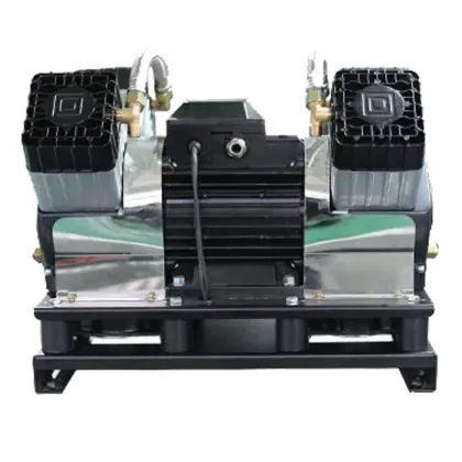 OEM Factory Silent Quincy Portable High-Pressure Reciprocating Piston Medical Oilless Air Compressor
