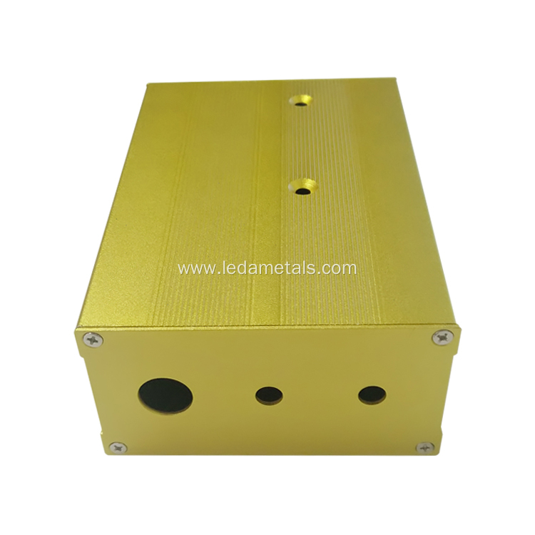 Anodized Aluminum Electronic Box PCB Housing Extrusion Parts