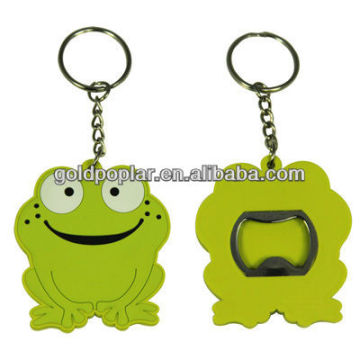 3D soft pvc Bottle Opener Keychain