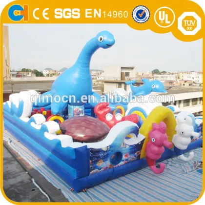 Giant ocean inflatable party city,inflatable fun city inflatable fun island for kids