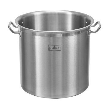 Vaso in acciaio inox pentola di cottura con coperchio