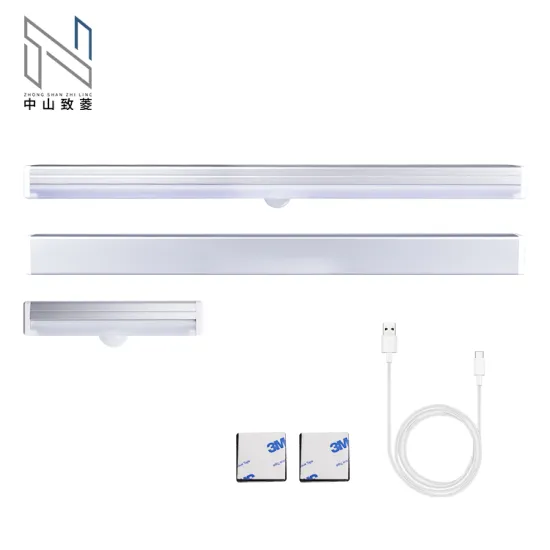 Simple Cordless USB Charging Handheld Cabinet Lamp with LED Sensor: Perfect for Wardrobes, Bookcases, and More (0.6-3W)