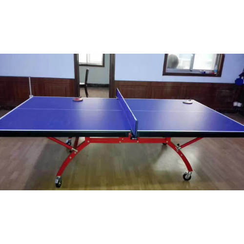 Mesa de ping pong doble arco iris plegable
