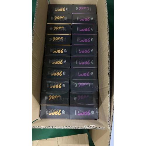 퍼프 플렉스 2800 퍼프 일회용 vape 장치