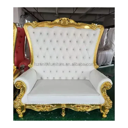 Modern Style Crystal Leather Living Room Sofa - Foshan Zhongyi Wedding Sofa Factory