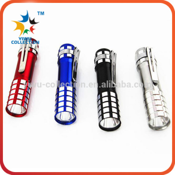 Aluminum Alloy UV LED Flashlight 9 LED Flashlight Mini Torch for Promotional Gift