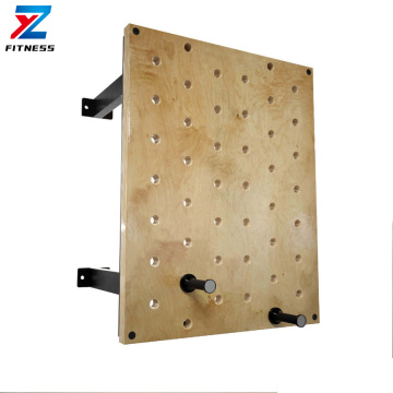 Climbing Pegboard and Cross Training Exercise Equipment for Fitness and Agility