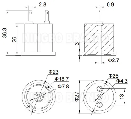 7051-2689-030 24V Coil for GEA APEX Pulsators