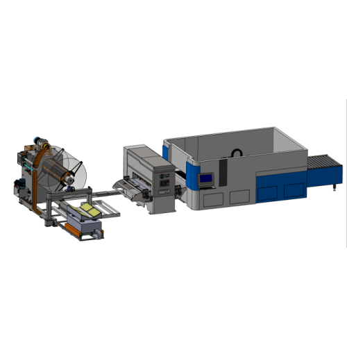 Автоматизированная линия подачи лазерной резки
