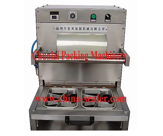 AS-2 Vertical Pneumatic food tray sealing machine