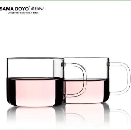 Free Sample! SAMADOYO High Quality 150ml Heat-resisting Transparent Small Glass Cup on sale in Guangzhou