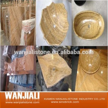 China Wood Vein Onyx Marble Slab