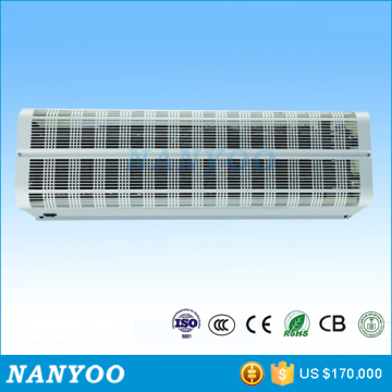 Water Heating Air Curtain