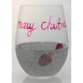 red wine glass stemless wine glass set