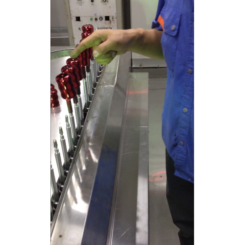 Christmas ball water-based paint spraying machinery