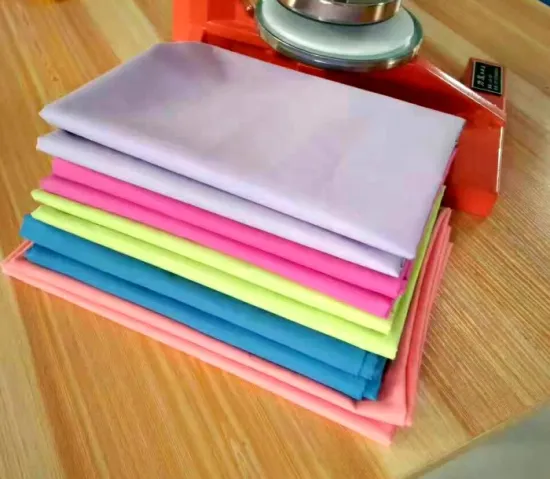 Cloth fabric polyester and cotton textile