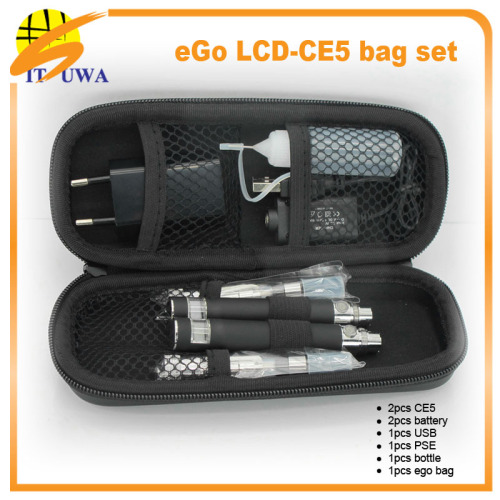 2013 Top Sale Electronic Cigarettes Itsuwa EGO T LCD Kit with Factory Price.