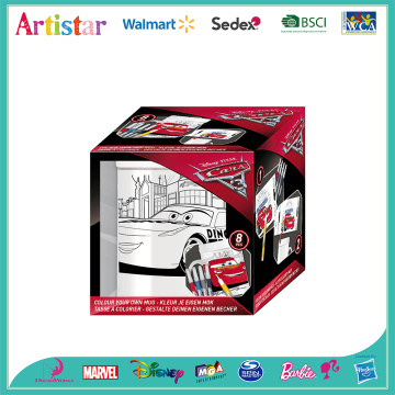 DISNEY&PIXAR CARS Colour Your Own Mug colouring set