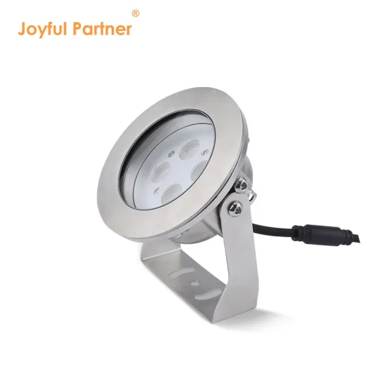 High-Quality Warm White IP68 LED Underwater Light - Stainless Steel 316 Fountain Lighting