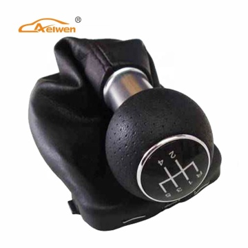 Aelwen Car Leather Gear Shift Knob สำหรับ Audi A3