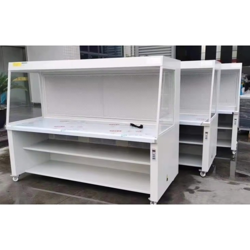 Laboratory HEPA laminar airflow hood cabinet workbench