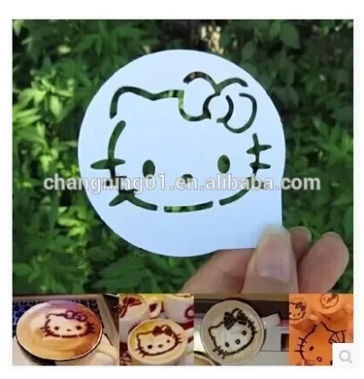 Heart Style Fancy Garland Cake Spray Mold / Coffee Tiramisu Spray Mold,Cake Stencils