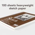 Gepersonaliseerde aangepaste omslag 100 Sheets Art Creation Sketchbook