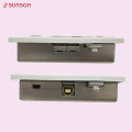 Stainless Steel Encrypted Pin Pad Waterproof PCI 1.3 For AT