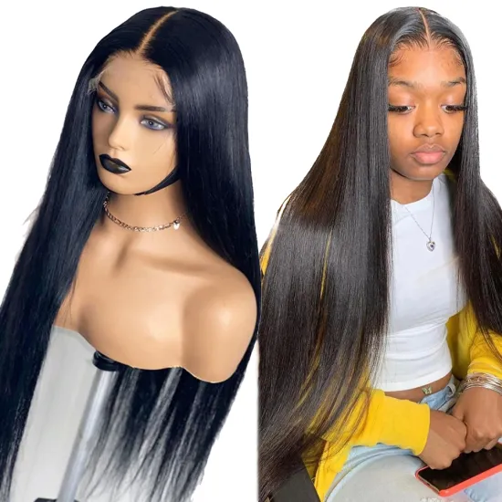 Curly Human Hair Wig 180 Brazilian Pre Plucked Glueless Lace Wigs For Women Remy Hair 5x5 6x6 Closure Wig