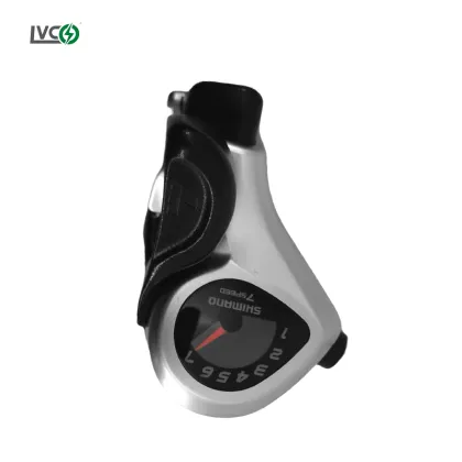LVCO Original SHIMAN 7-Speed Thumb Shift Lever Set SL-TX50-7R for Electric Bikes