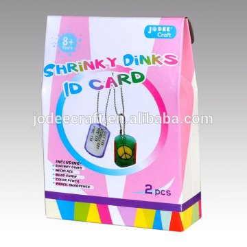 Shrink Plastic Sheet ID Card