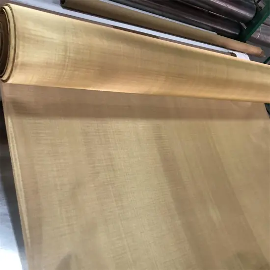 Brass, Phosphor Bronze, and Copper Woven Mesh in 80-200 Mesh Sizes