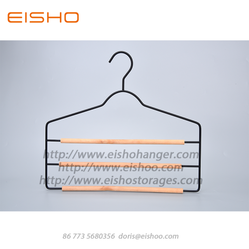 EISHO Space Saving 3 Bar Multi Garment Hanger