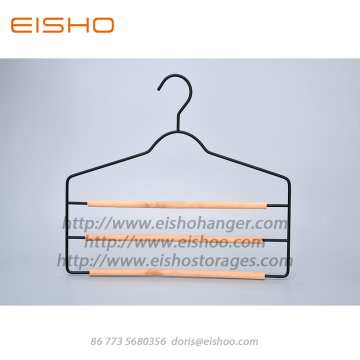 EISHO Space Saving - Colgador multi para ropa, 3 barras