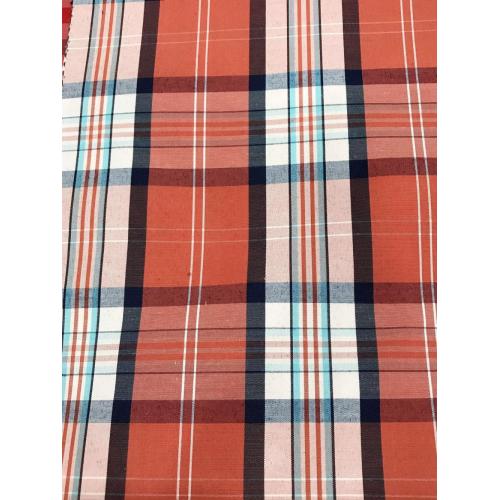 100%Polyester Woven Yarn-dyed Plaid Fabric