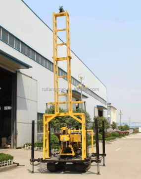 Portable Core Drill Rig: 220mm Diameter, 130m Depth Hydraulic Core Drilling Machine