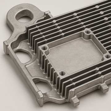 Радиатор из литого под давлением алюминия по индивидуальному заказу