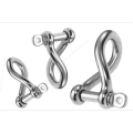 316 Stainless Steel Twisted Shackle Corrosion Resistant