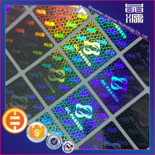 3D Colorful Holographic Security Label