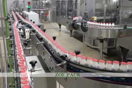 Automatic Yogurt and Flavored Milk Filling Machine for Dairy Processing