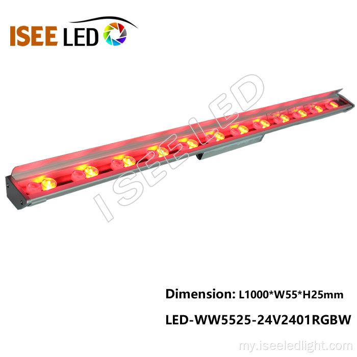 Aluminum DMX RGB outdoor outproof LED Wall Washer