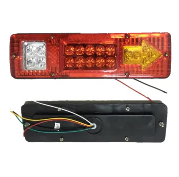 75 LED Truck Tail Light Bar - Super Bright 12V Turn Signal Brake Reverse Taillight