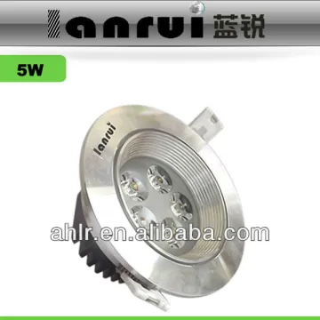 cutout size 90mm led ceiling light 5*1w wholesales price
