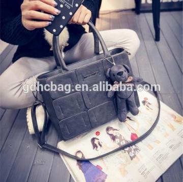 2015 new design hot selling pu bags handbags shoulder bags for ladies
