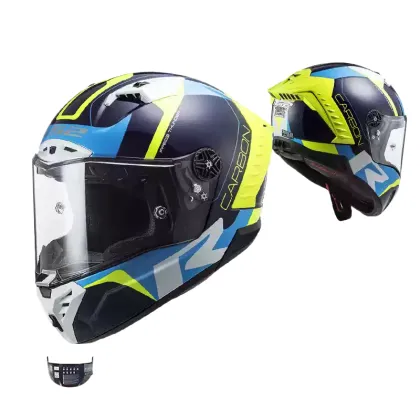 FF805 Real LS2 Carbon Fiber Motorcycle Helmet