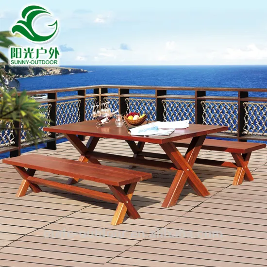 Factory direct wooden garden bench furniture for sale