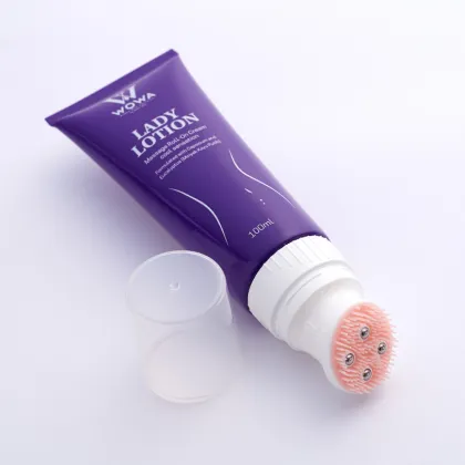 Custom Massage Tube Packaging for Cream Cosmetics: Innovative Four Ball Massage Design for Body Cream